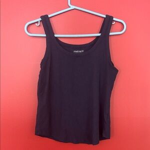 Jones New York Classic Blue Tank Top